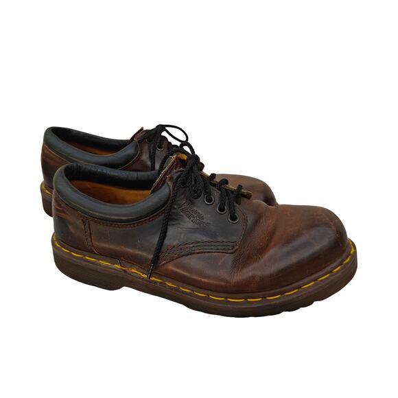 Dr. Martens 1461 Made in England Brown Leather Oxfords UK 8 (US 9) - Picture 1 of 4